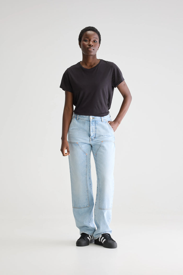Bellerose Jean De Charpentier Bleu Pour Femmes