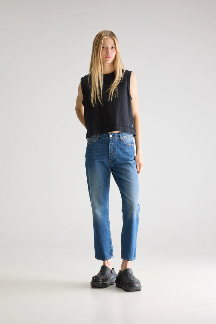 Bellerose Jean Denim Bleu Clair Pour Femmes