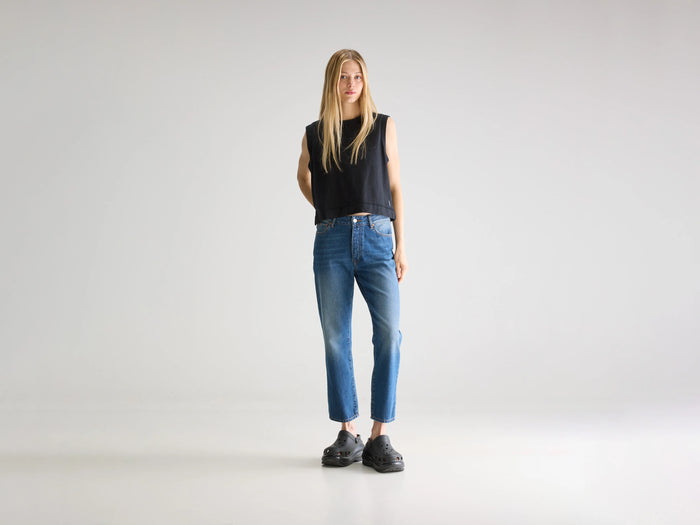 Bellerose Jean Denim Bleu Clair Pour Femmes