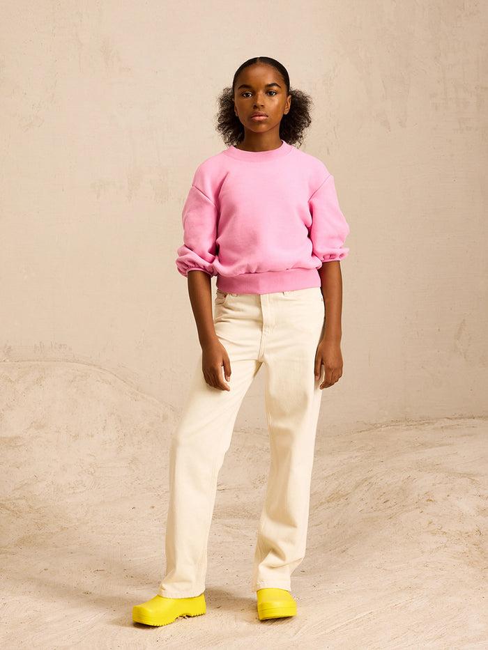 Bellerose Jean Droit Blanc Pour Filles