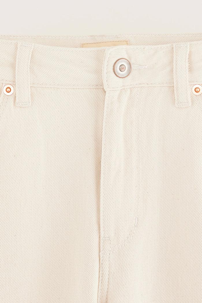 Bellerose Jean Droit Blanc Pour Filles