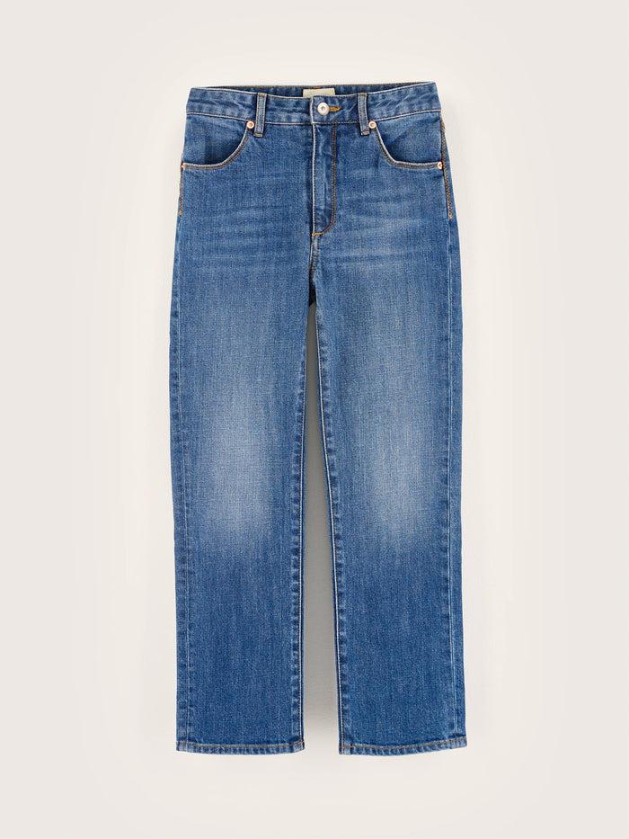 Bellerose Jean Droit Bleu Moyen Pour Filles