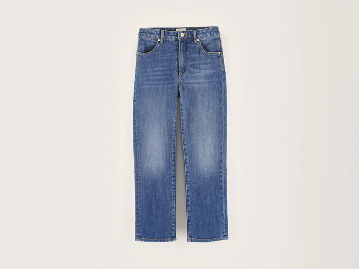Bellerose Jean droit bleu moyen pour filles