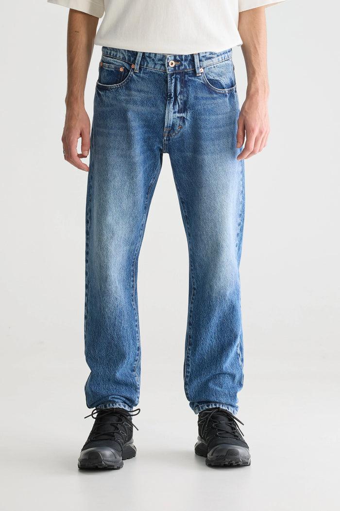 Bellerose Jean Droit Bleu Pour Homme