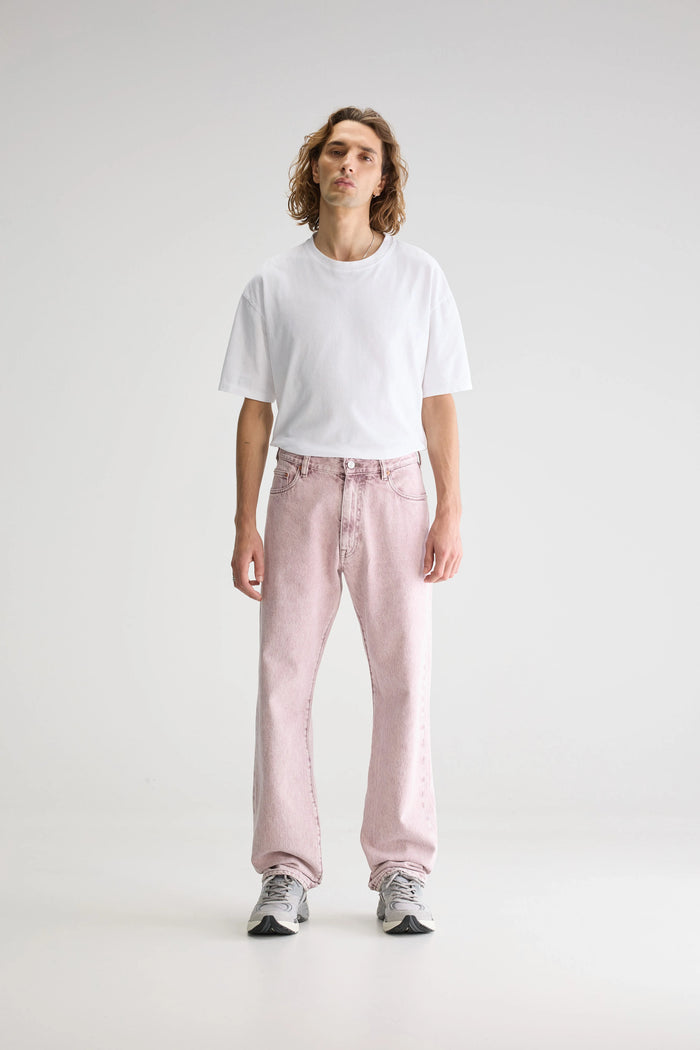 Bellerose Jean En Denim Rose Délavé Pour Homme
