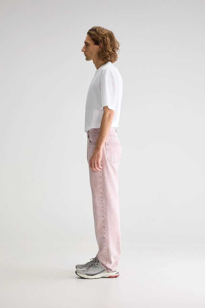 Bellerose Jean En Denim Rose Délavé Pour Homme