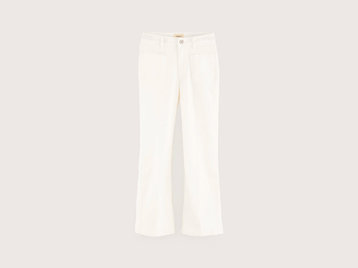 Bellerose Jean flare blanc pour filles