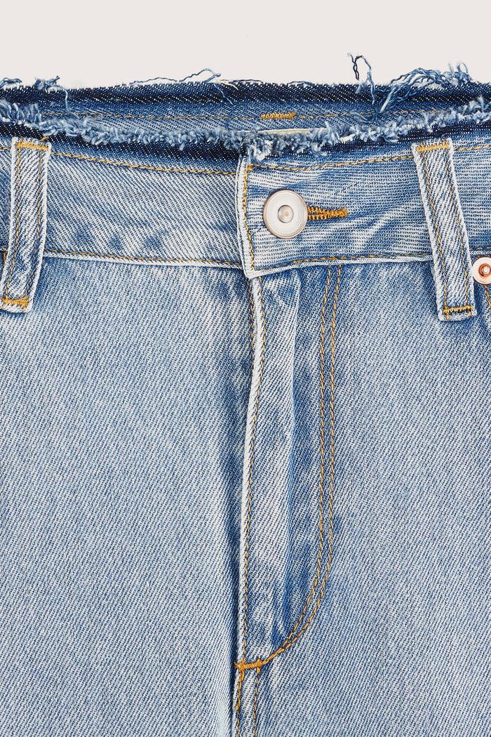 Bellerose Jean Flare Bleu Pour Filles