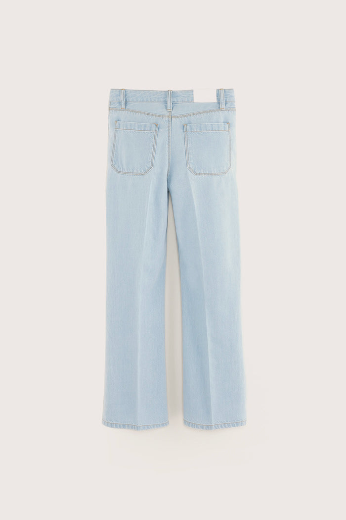 Bellerose Jean Flare Bleu Pour Filles