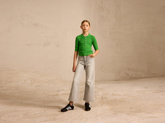 Bellerose Jean flare gris pour filles