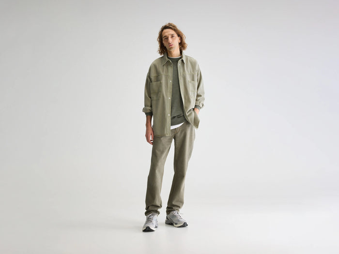 Bellerose Jean fuselé kaki pour homme