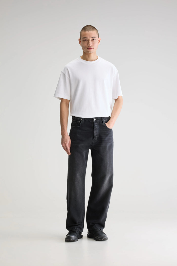 Bellerose Jean Large Noir Pour Homme