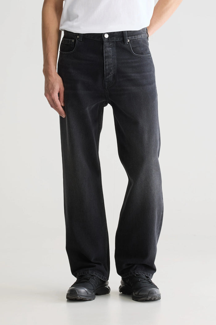Bellerose Jean Large Noir Pour Homme