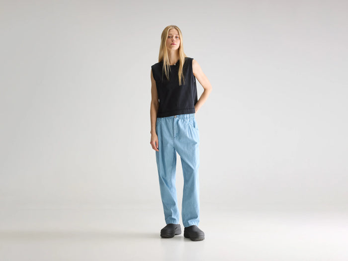 Bellerose Jean Paperbag Bleu Pour Femmes