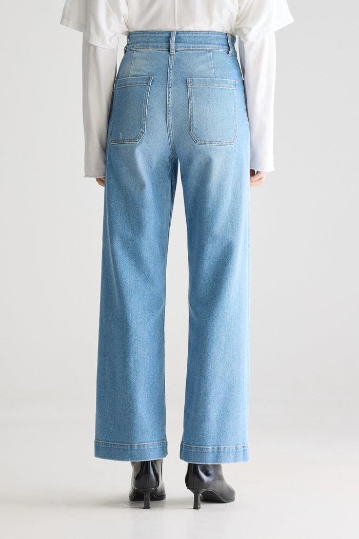 Bellerose Jean Slim Bleu Pour Femmes