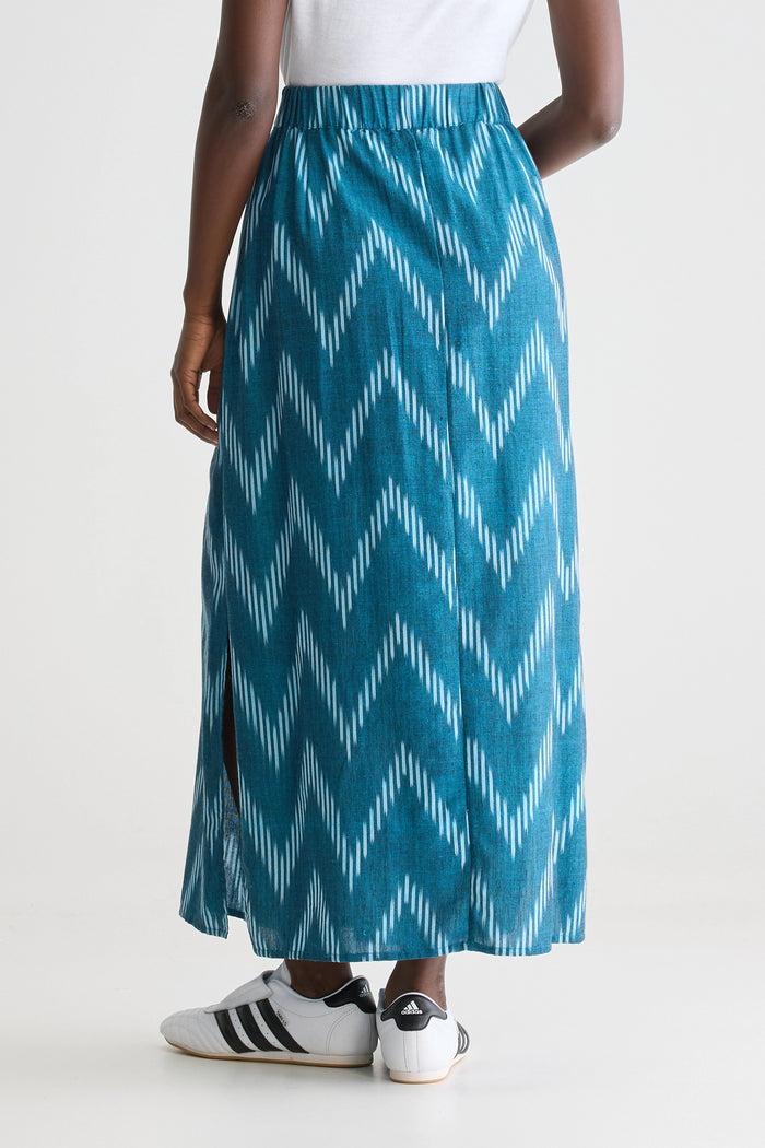Bellerose Jupe Longue Bleue Pour Femmes