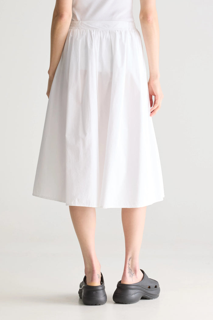 Bellerose Jupe Midi Blanche Pour Femmes
