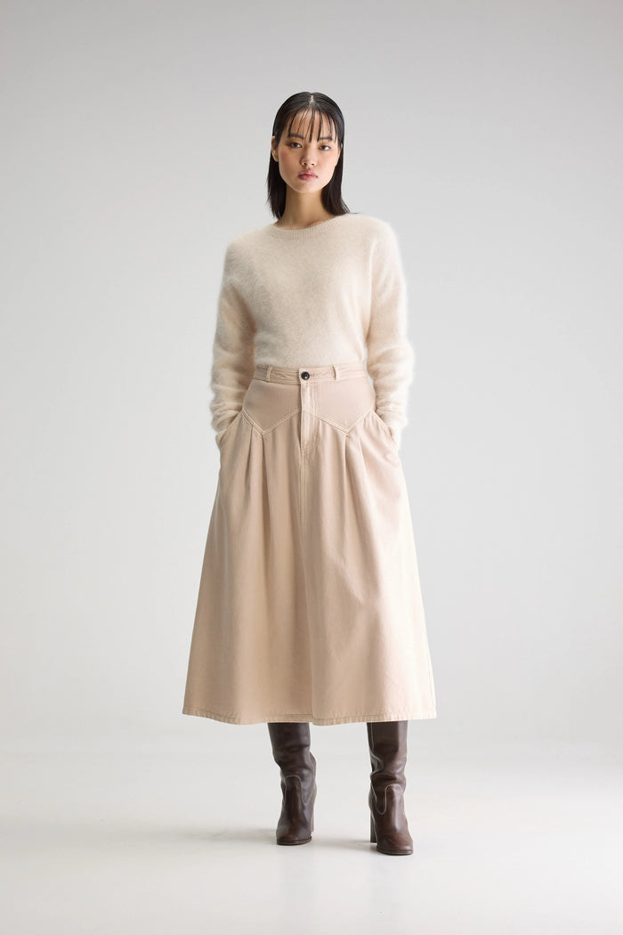 Bellerose Jupe Midi évasée Lilas Pour Femmes