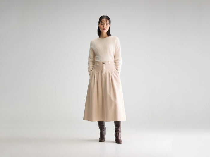 Bellerose Jupe midi évasée lilas pour femmes