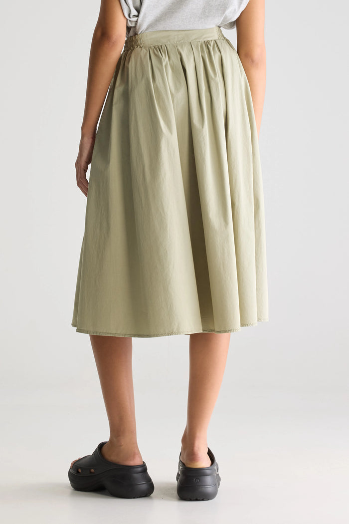 Bellerose Jupe Midi Verte Pour Femmes