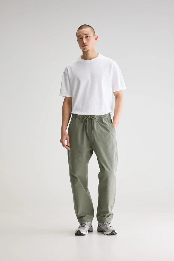 Bellerose Pantalon Ample Vert Pour Homme