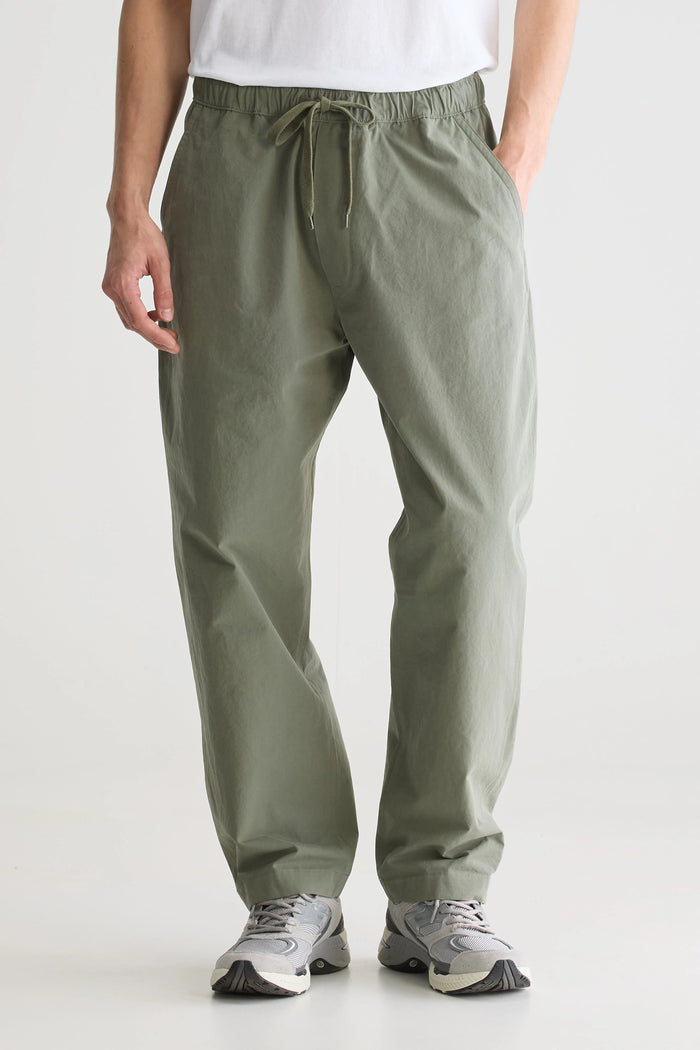Bellerose Pantalon Ample Vert Pour Homme
