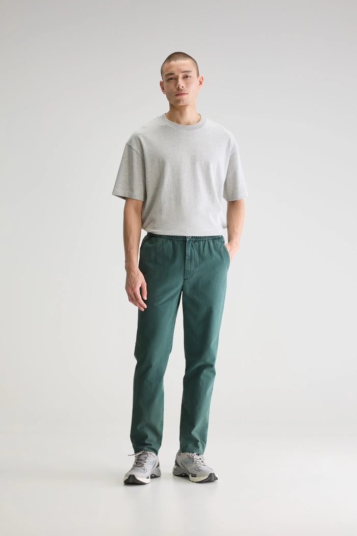 Bellerose Pantalon Chino Vert Pour Homme