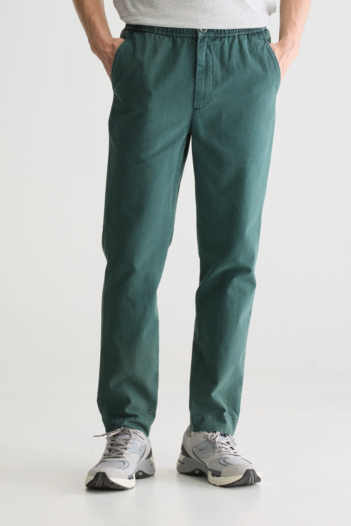 Bellerose Pantalon Chino Vert Pour Homme
