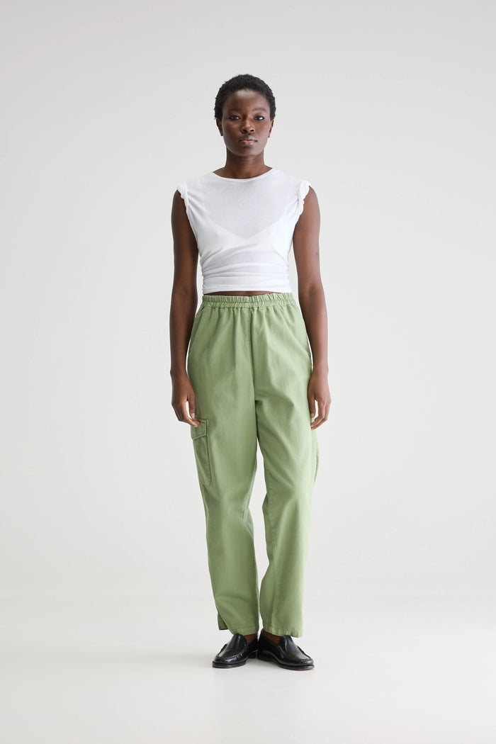 Bellerose Pantalon De Tailleur Vert Pour Femmes