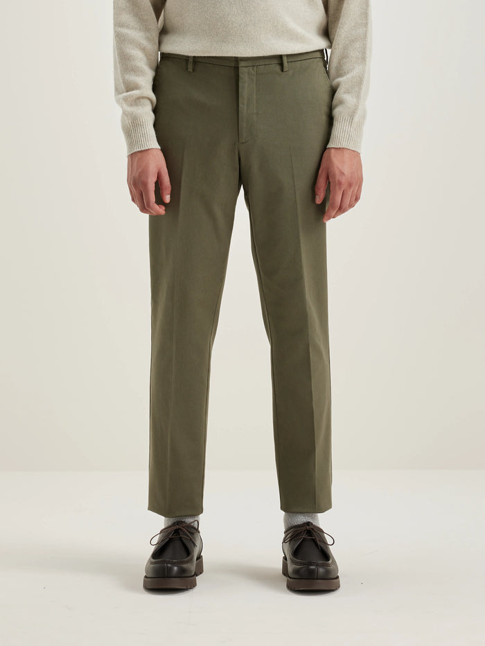 Bellerose Pantalon De Tailleur Vert Pour Hommes