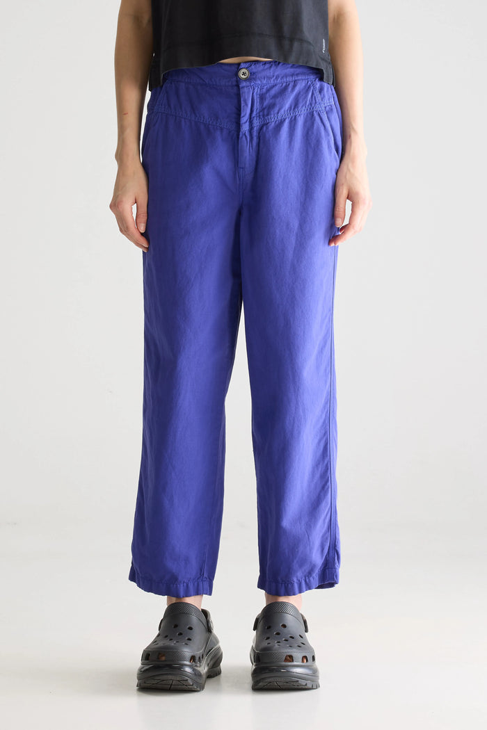 Bellerose Pantalon Décontracté Bleu Pour Femmes