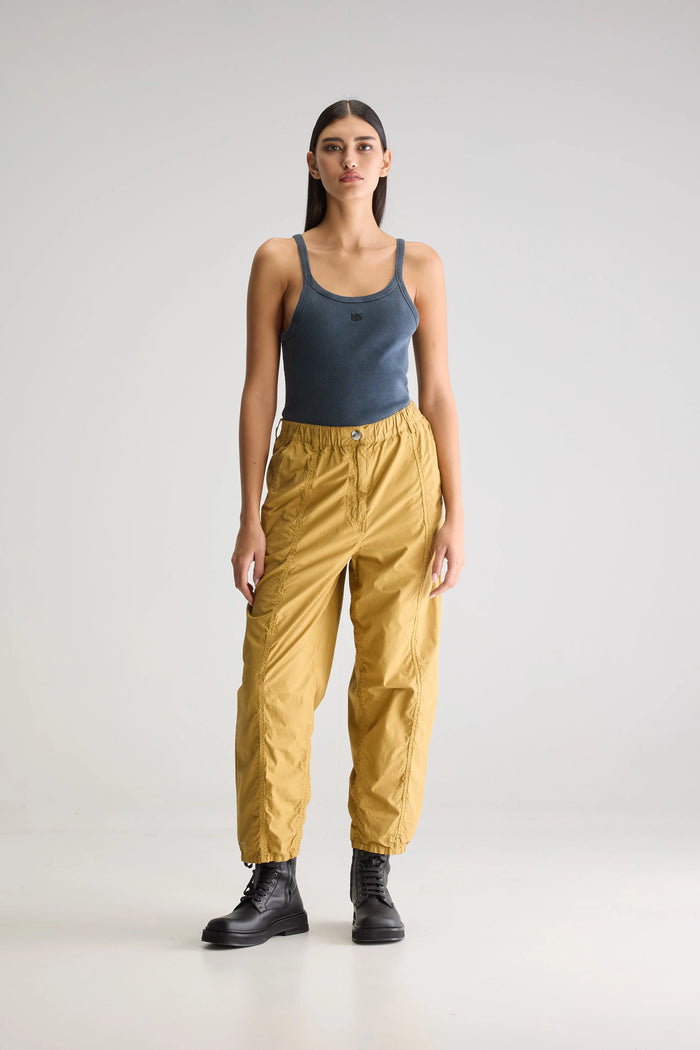 Bellerose Pantalon Décontracté Kaki Pour Femmes