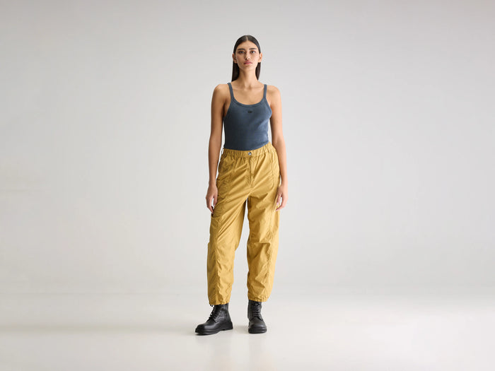 Bellerose Pantalon Décontracté Kaki Pour Femmes
