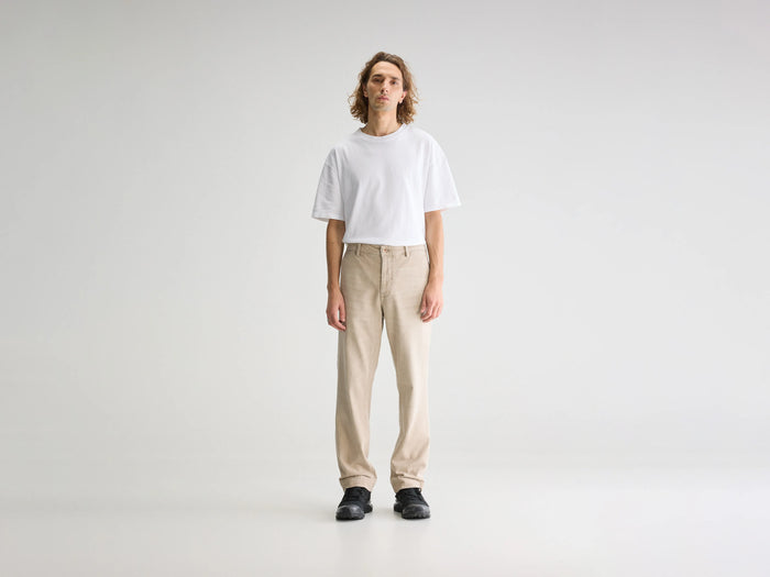 Bellerose Pantalon droit gris clair pour homme