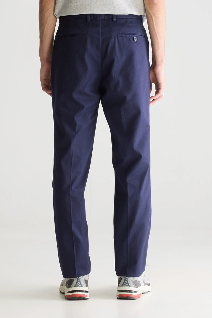 Bellerose Pantalon Fuselé Bleu Marine Pour Homme