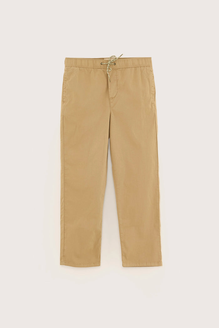 Bellerose Pantalon Tapered Beige Pour Garçons