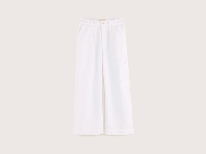 Bellerose Pantalon workwear blanc pour filles