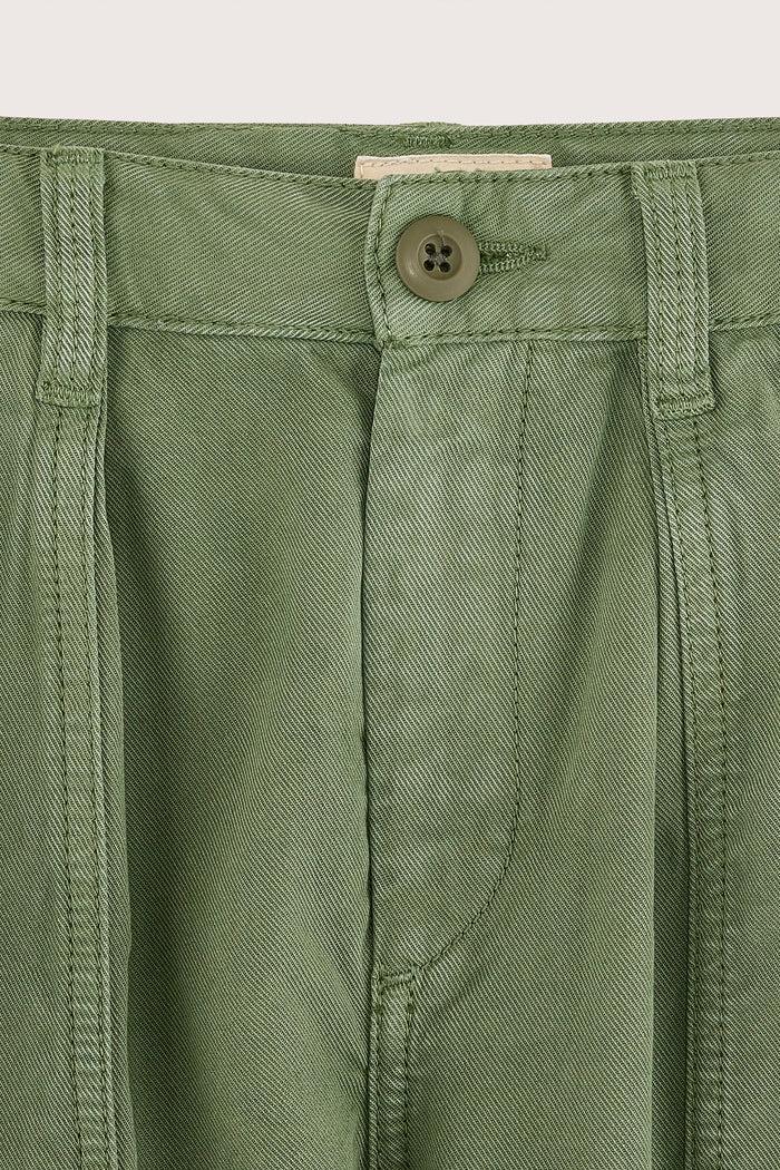 Bellerose Pantalon Workwear Kaki Pour Filles