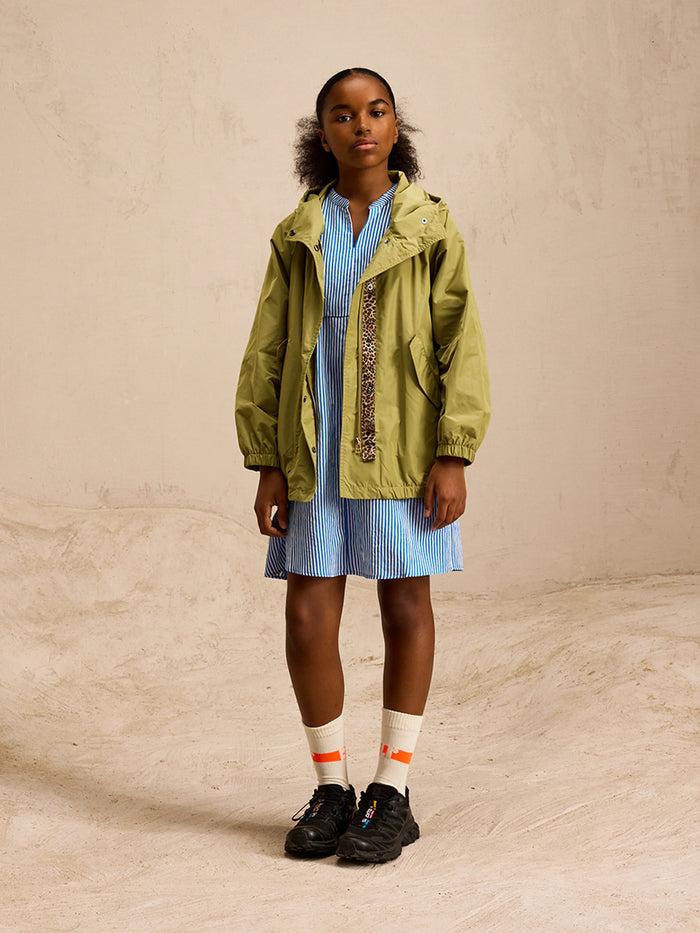 Bellerose Parka Oversize Kaki Pour Filles