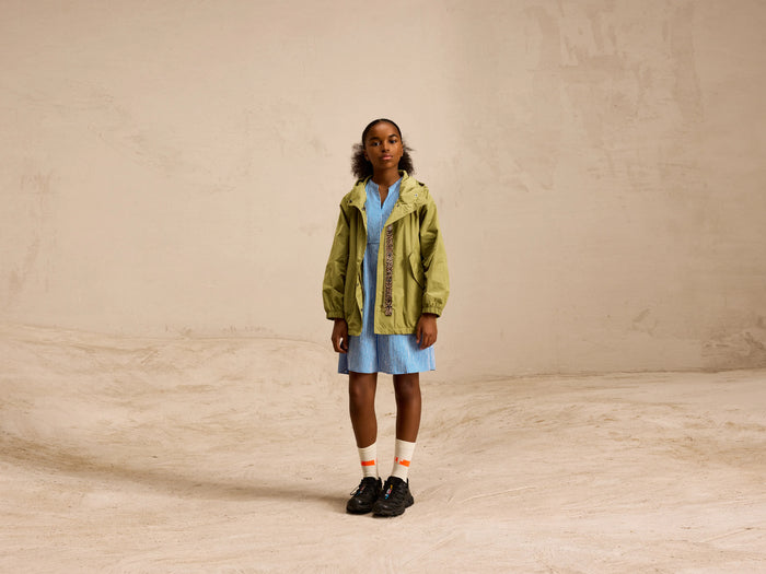 Bellerose Parka oversize kaki pour filles