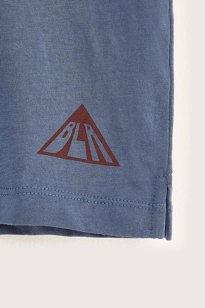 Bellerose Polo Bleu-gris Pour Garçons