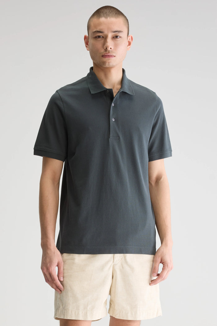 Bellerose Polo Gris à Manches Courtes Pour Homme