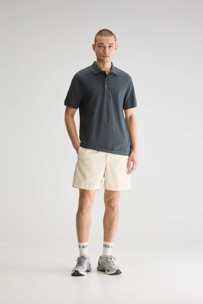Bellerose Polo Gris à Manches Courtes Pour Homme
