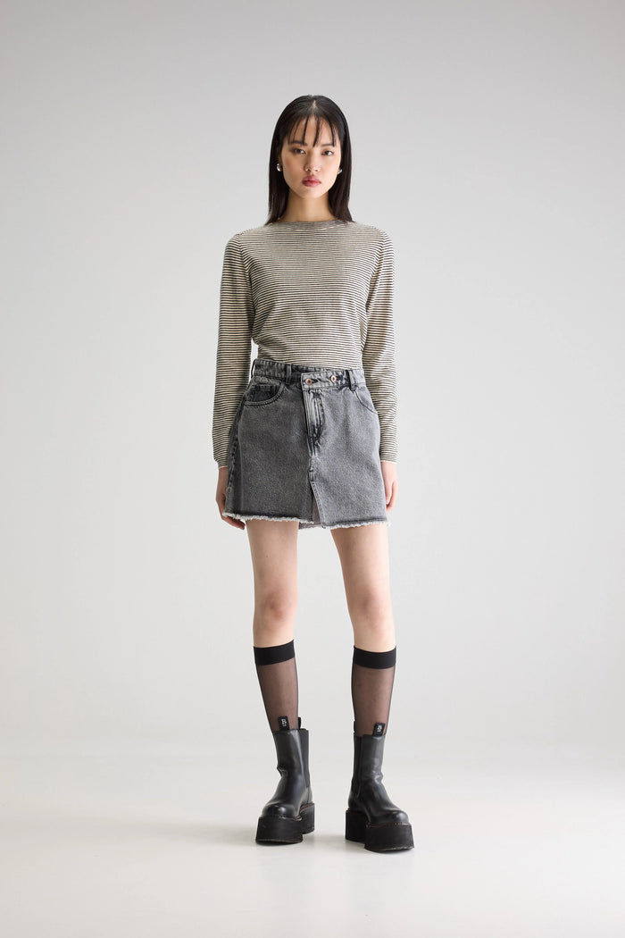 Bellerose Pull Ajusté Rayé Pour Femmes