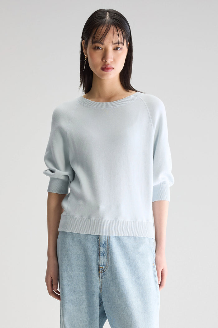 Bellerose Pull Oversize Bleu Pour Femmes