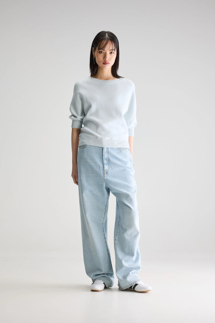 Bellerose Pull Oversize Bleu Pour Femmes
