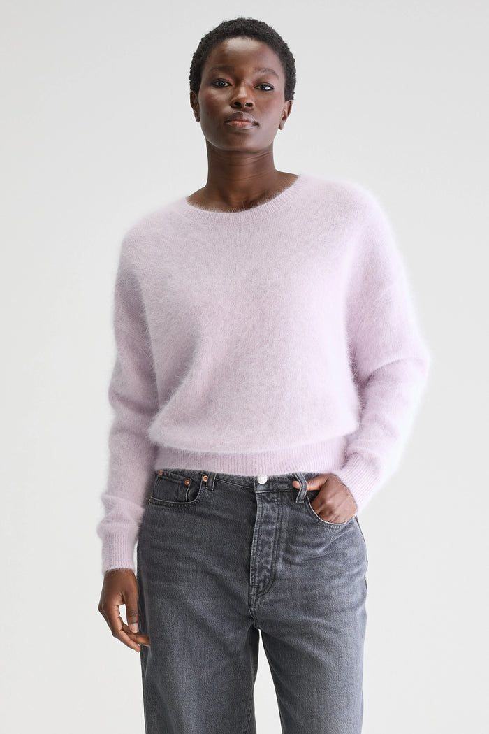 Bellerose Pull Oversize Lilas Pour Femmes