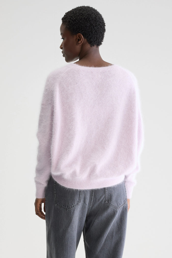 Bellerose Pull Oversize Lilas Pour Femmes