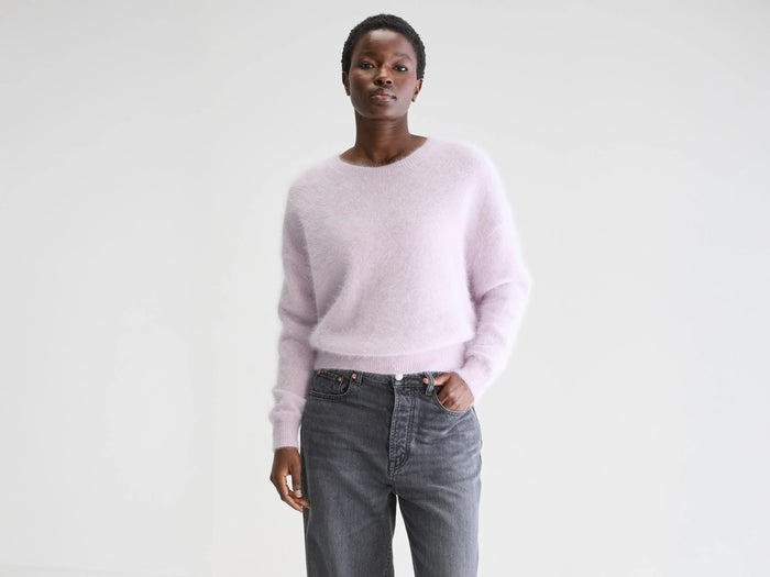 Bellerose Pull oversize lilas pour femmes