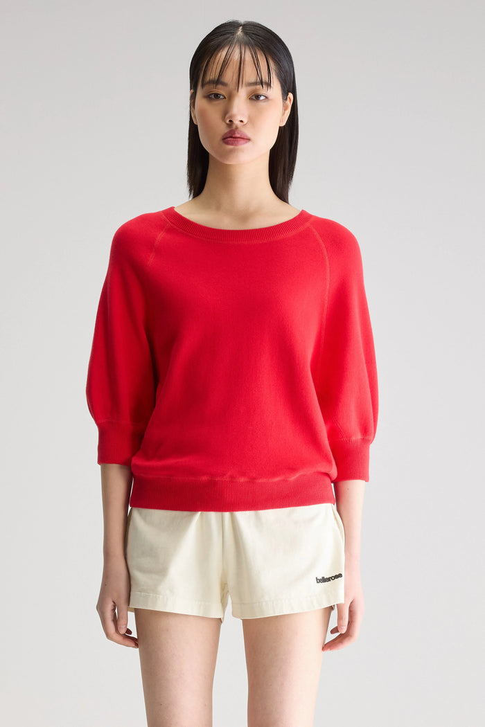 Bellerose Pull Oversize Rouge Pour Femmes